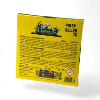 POLEN BOLLER 2G ZOMBUM EXPLOSION 20SZTUK ZB402. Zdjęcie 2