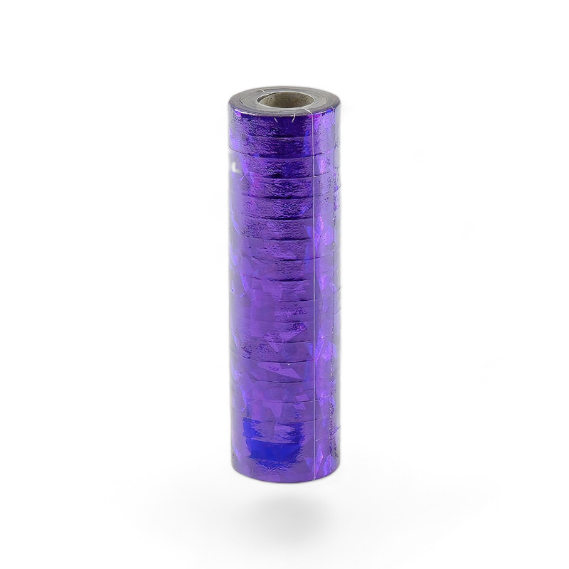 SERPENTYNY FIOLETOWE 4M HOLOGRAFICZNE FIOLET