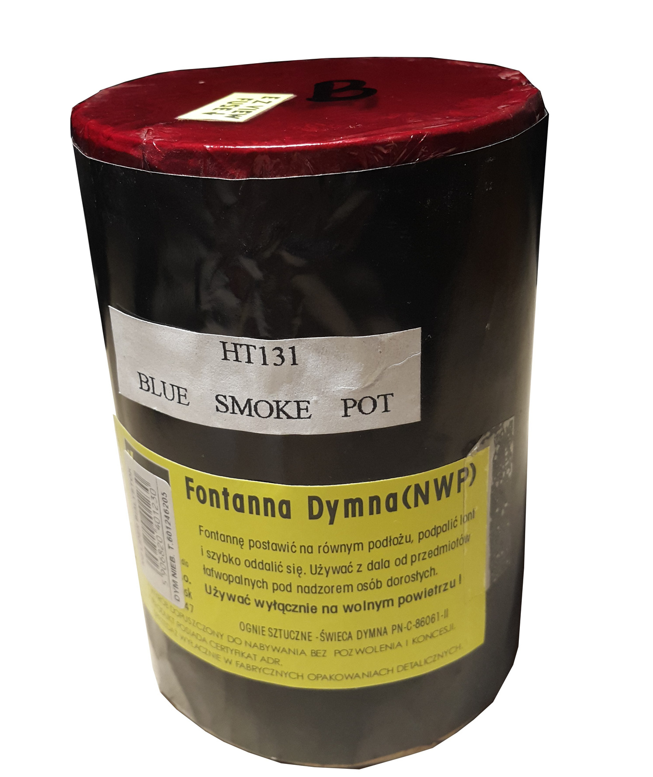 NIEBIESKI SUPER SILNY DYM  HT131 — afbeelding 2