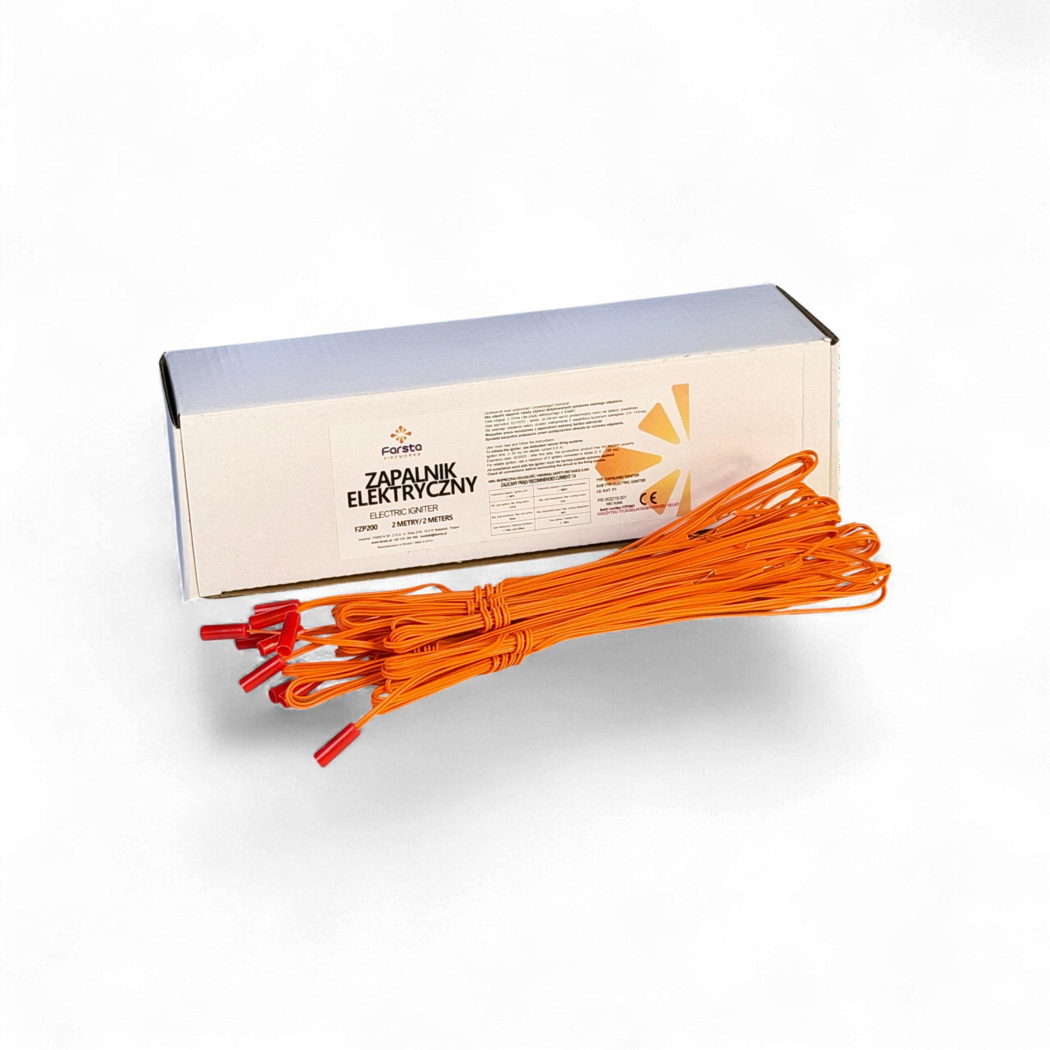 ZAPALNIK PIROTECHNICZNY 2M x10