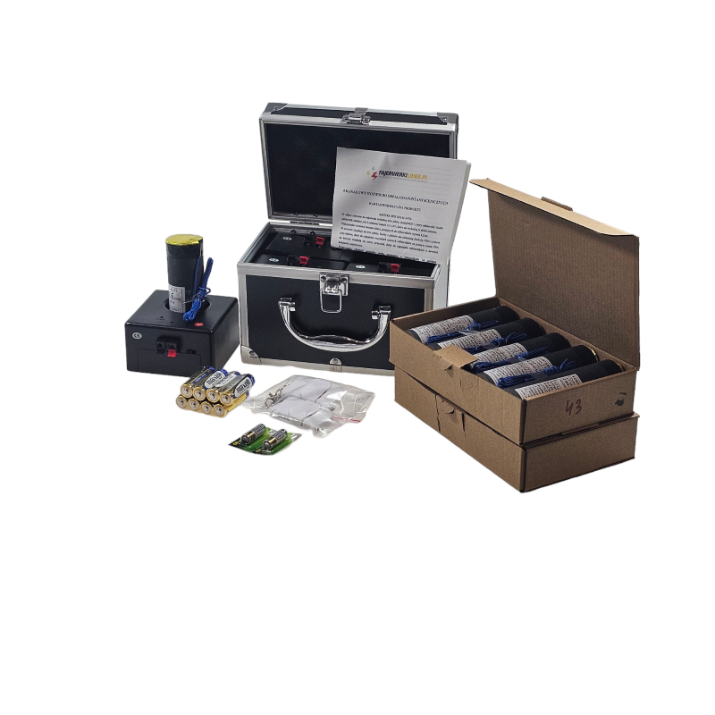 KOMPLETTSATZ ZUM ZÜNDEN VON 4 FUNKEN (FUNKEN+SYSTEM+BATTERIEN) LSO4X4 — Bild 2