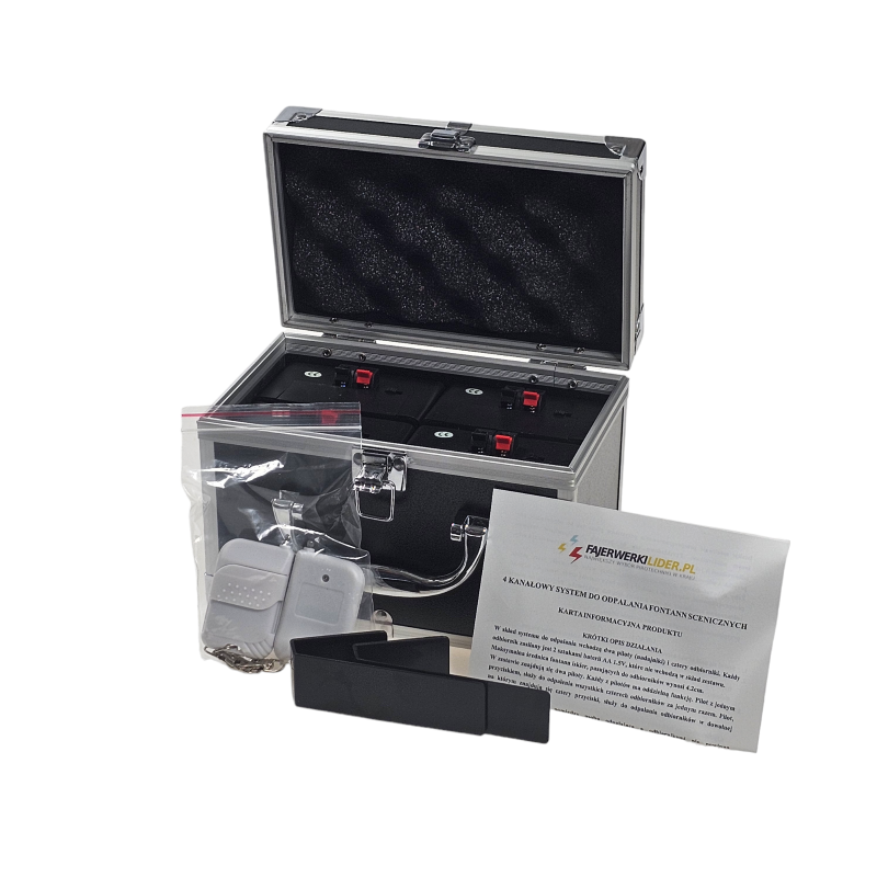 KOMPLETTSATZ ZUM ZÜNDEN VON 4 FUNKEN (FUNKEN+SYSTEM+BATTERIEN) LSO4X4 — Bild 6