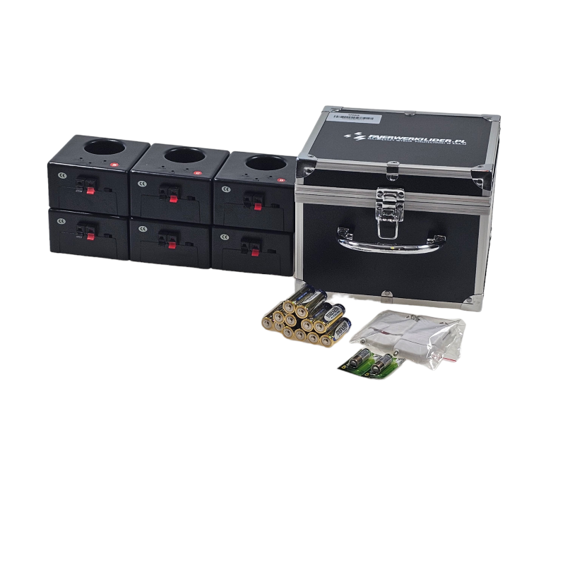 KOMPLETTSATZ ZUM ZÜNDEN VON 6 FUNKEN (FUNKEN+SYSTEM+BATTERIEN) LSO6X6. Bild 3
