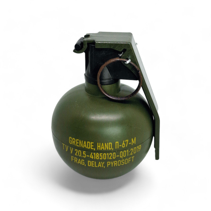 GRANATE MIT SPLINT UND KREIDE/TALKUM P-67/M NATO