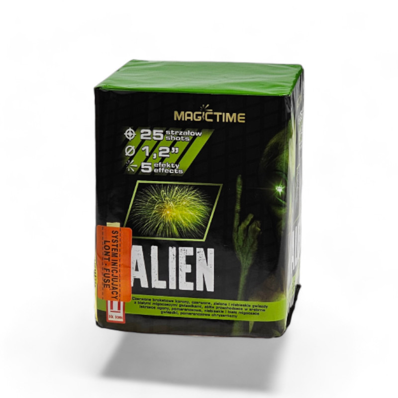 Fajerwerk „Alien” – 25 Strzałów 30 mm
