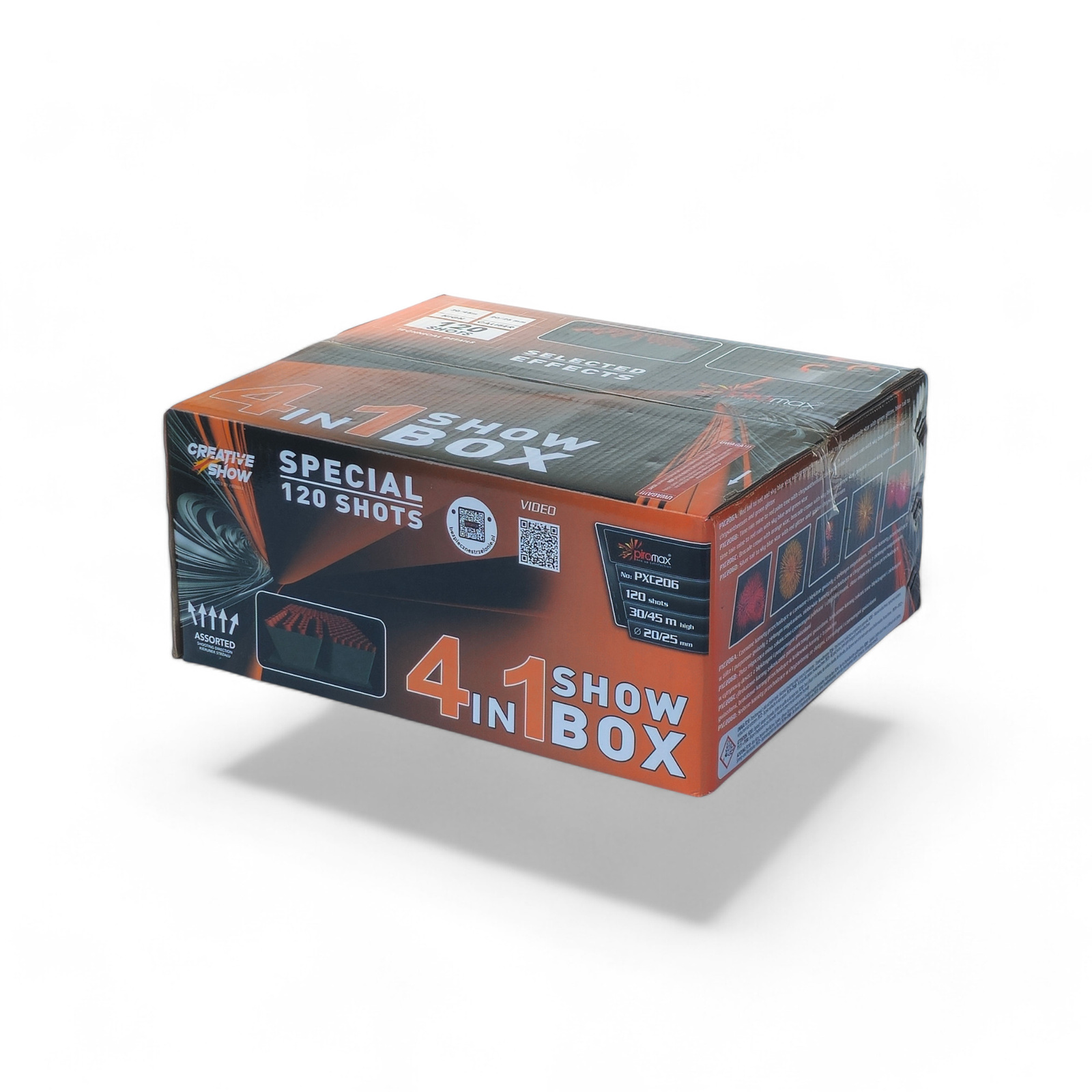 SHOW BOX 4IN1 POKAZ 120 STRZAŁÓW 20-25MM PXC206 — afbeelding 3