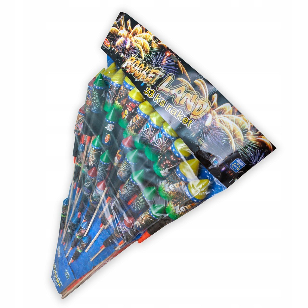 ROCKET LAND MEGA ZESTAW 33 RAKIET RS33R KLASEK — image 2