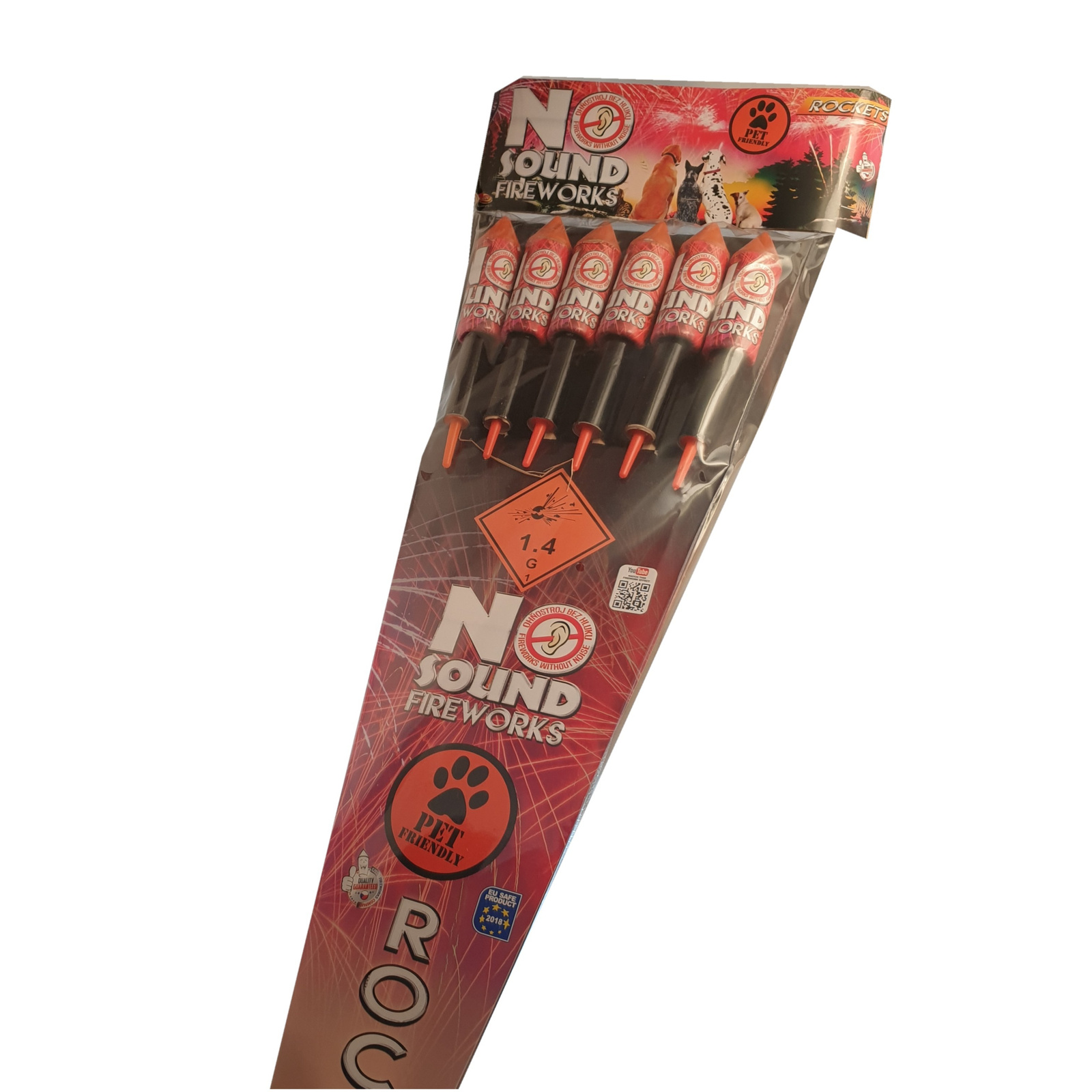 RAKIETY NO SOUND CICHE FAJERWERKI RS6NO14 — afbeelding 2