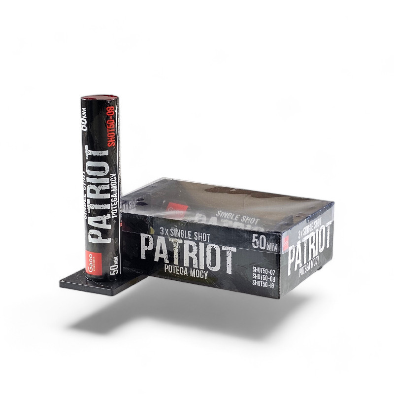 PATRIOT POTĘGA MOCY MOŹDZIEŻ 50MM 3SZT SHOT50-07/08/16 — zdjęcie 2