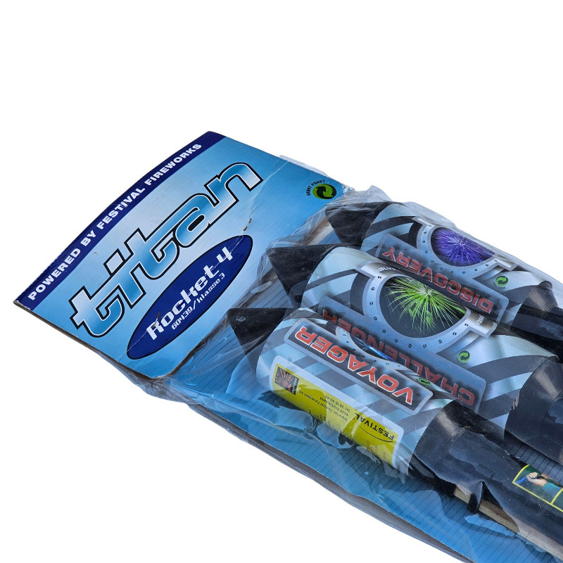 TITAN ROCKETS 3 RAKETEN 60439 — Bild 2