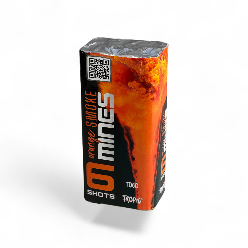RAUCHBATTERIE 6 SCHÜSSE ORANGE TD6O