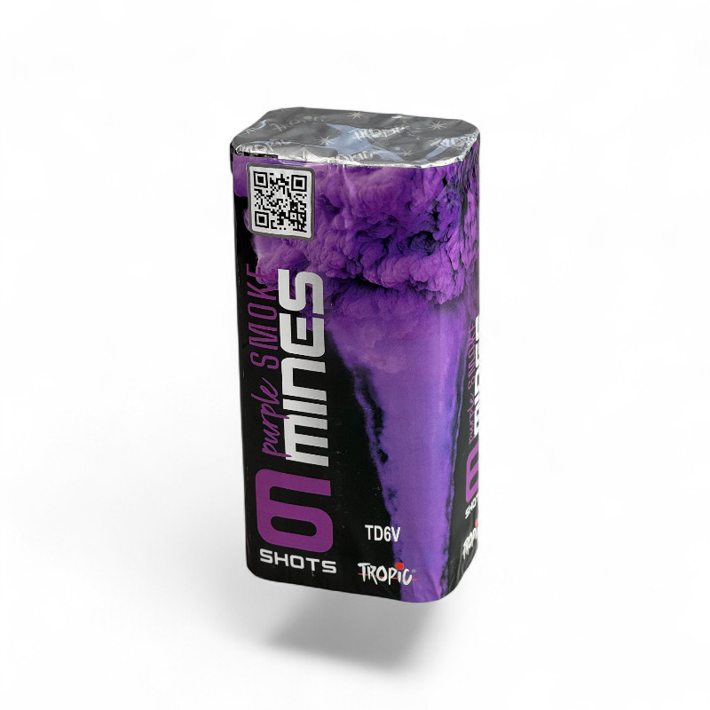 RAUCHBATTERIE 6 SCHÜSSE VIOLETT TD6V