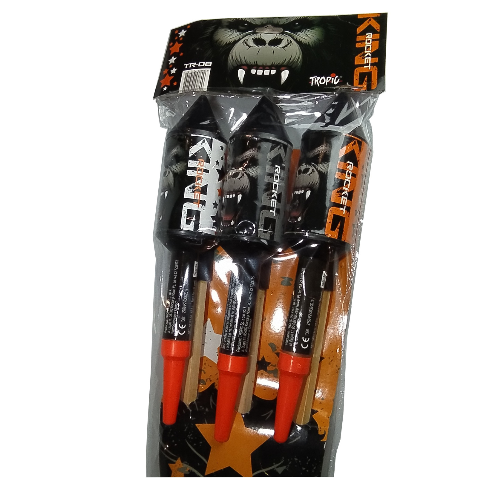 KING ROCKET ZESTAW 3 SZTUK TR08