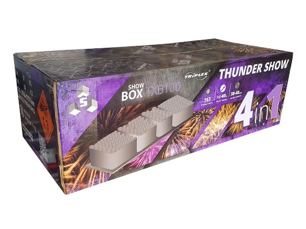 THUNDER SHOW 163 SCHÜSSE 30–50MM TXB100