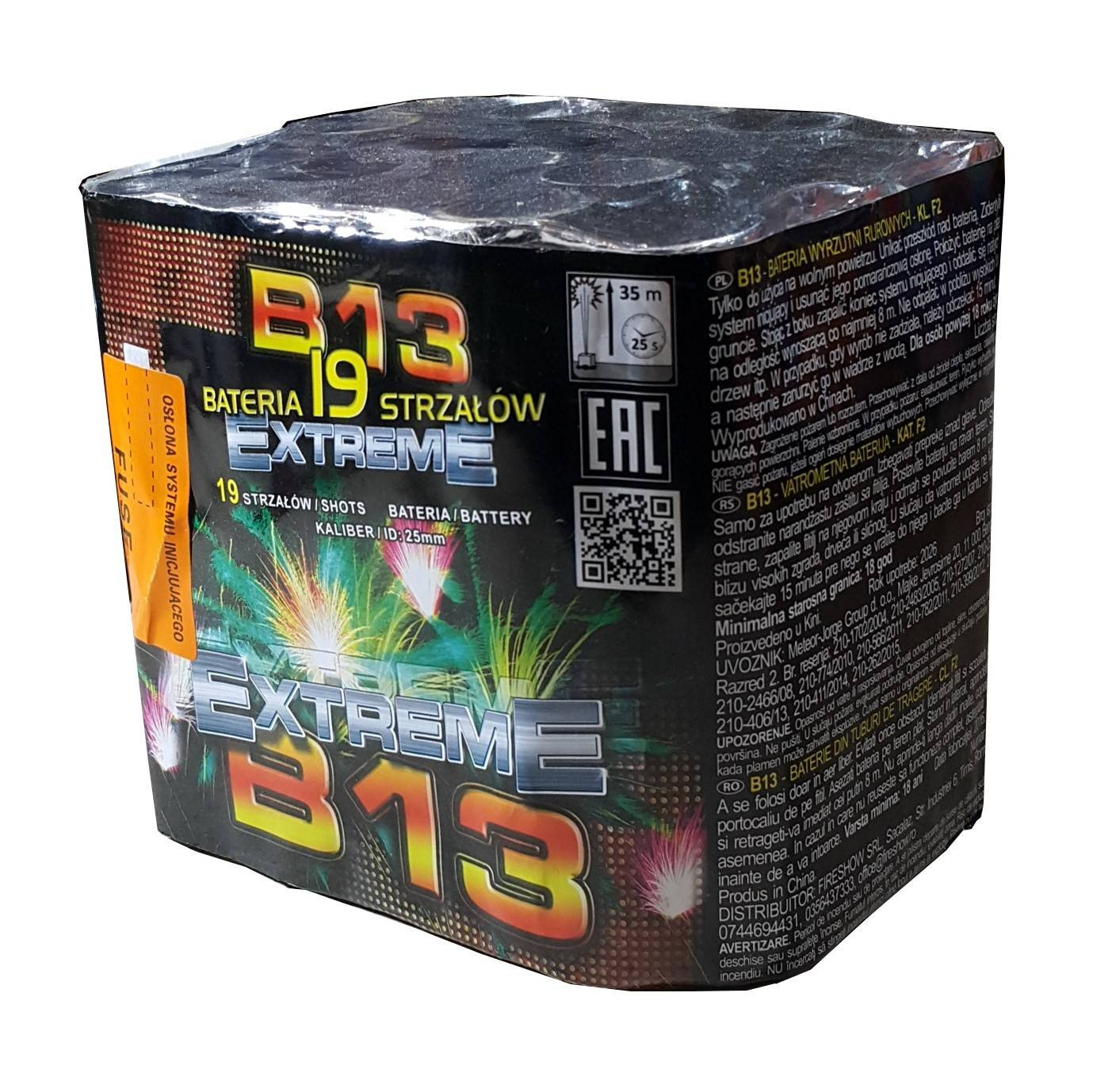 EXTREME 19 STRZAŁÓW 25MM B13