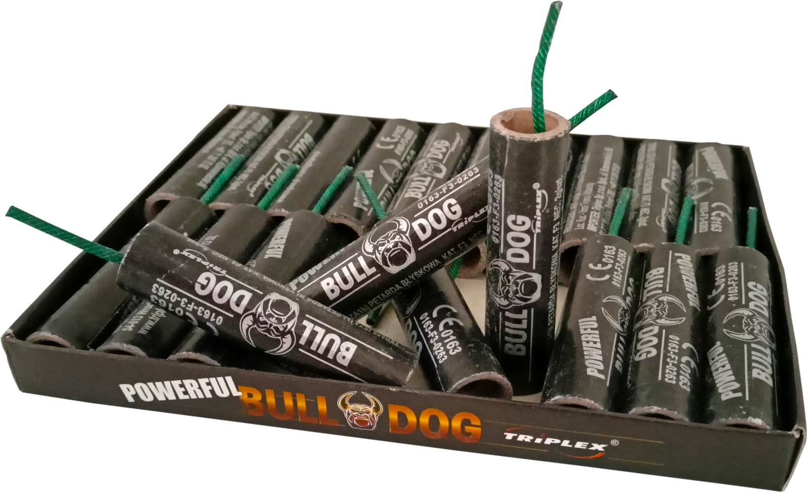 POWERFULL BULLDOG 1500 PETARD (75OP) TXP858. Zdjęcie 2