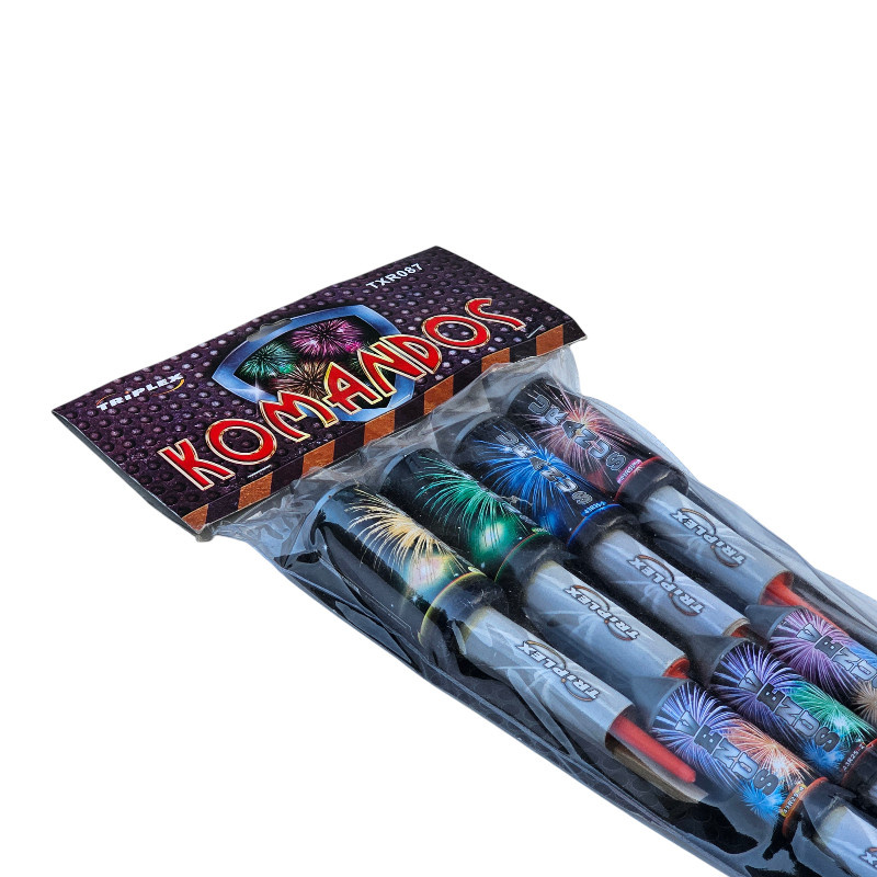 KOMANDOS  ZESTAW 13 RAKIET TXR087 — afbeelding 2