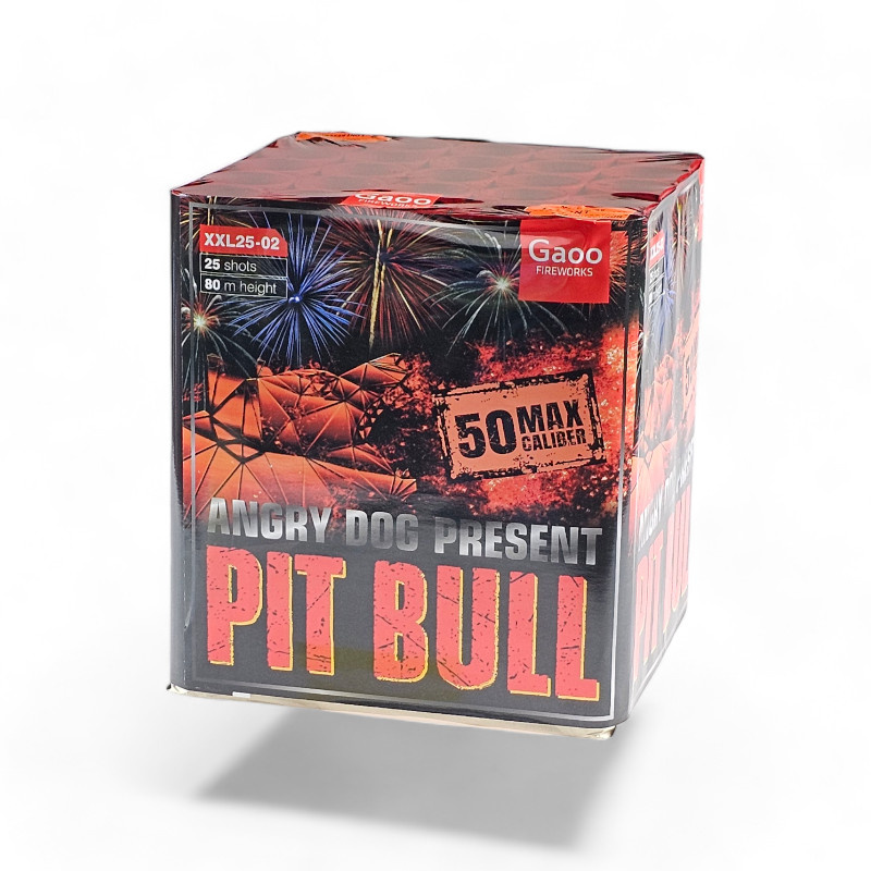 PIT BULL ANGRY DOGS 25 STRZAŁÓW 50MM XXL25-02