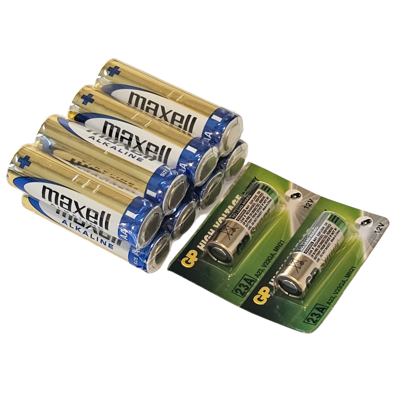 BATTERIESATZ FÜR FUNKENZÜNDSYSTEM 4 KANÄLE ZB4