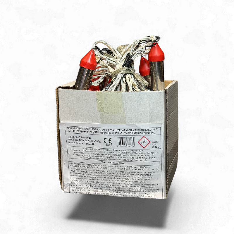 WODOSPAD SREBRNYCH ISKIER 3M 30SEK WF0330 — zdjęcie 2