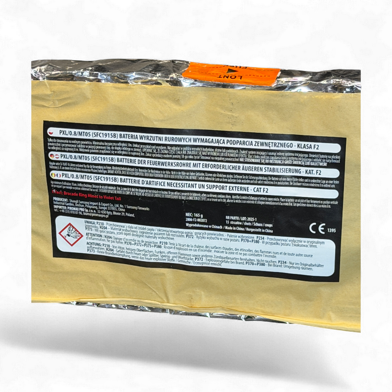 BROCADE KING MINES TO VIOLET TAIL 13 STRZAŁÓW 20MM PXL/0.8/MT05 — zdjęcie 2