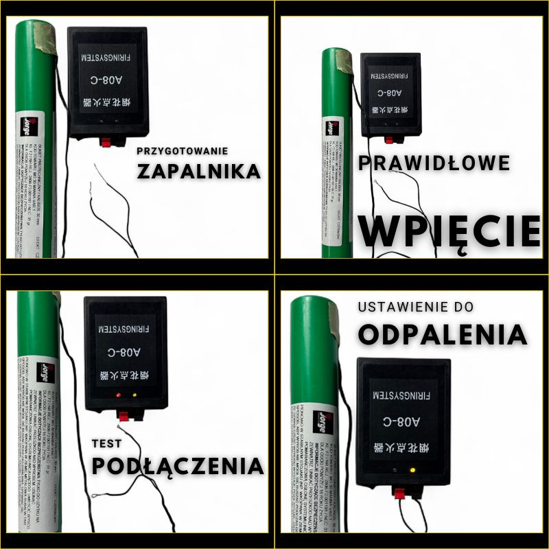 WYPOŻYCZENIE MIN DYMNYCH - ZESTAW DO ODPALANIA — zdjęcie 3