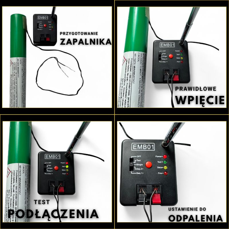 WYPOŻYCZENIE MIN DYMNYCH - ZESTAW DO ODPALANIA — zdjęcie 4