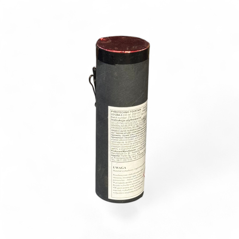FONTÄNE 5M 60 SEK SILBER MIT ROTEM PISTILL U31284-2