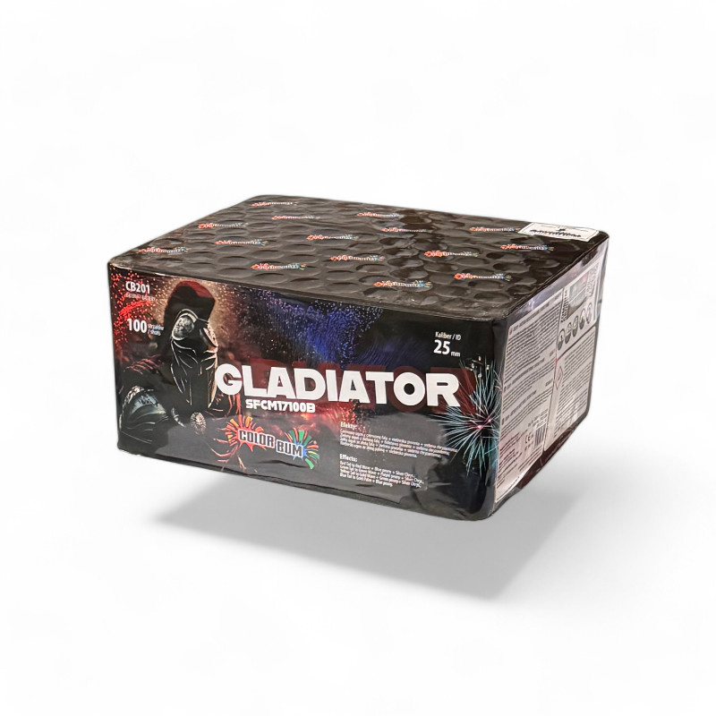 GLADIATOR COLOR BUM 100 SCHÜSSE 25MM CB201