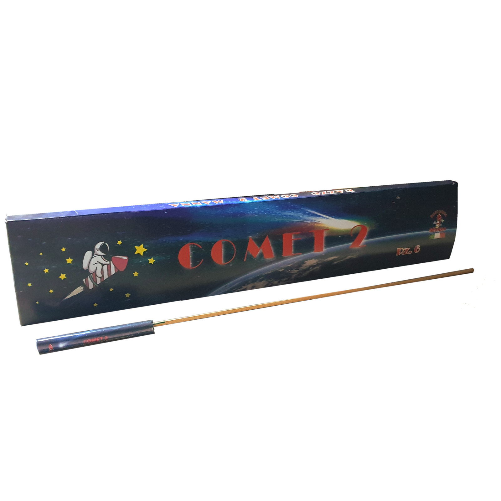 COMET 2 ZESTAW 6 RAKIET TITANIUM SALUTE