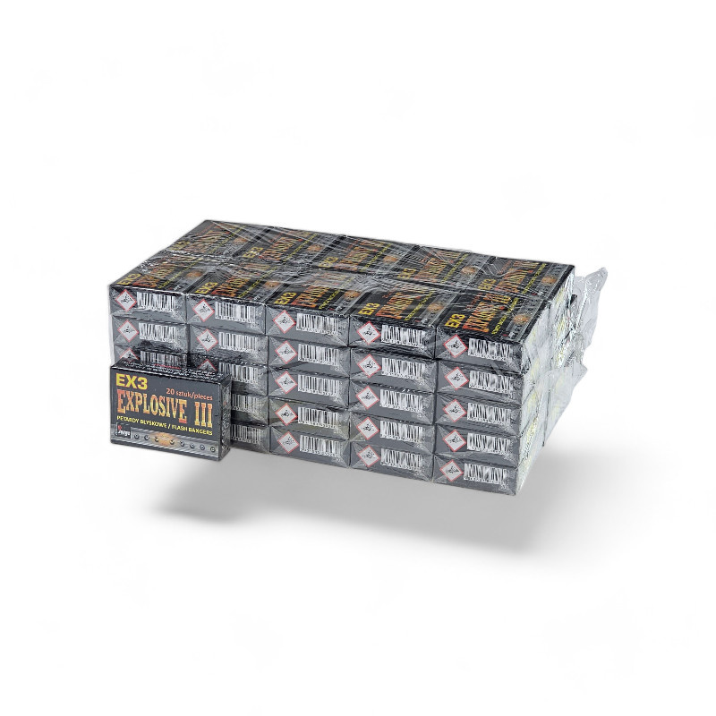 EX3 PETARDY 20 SZTUK