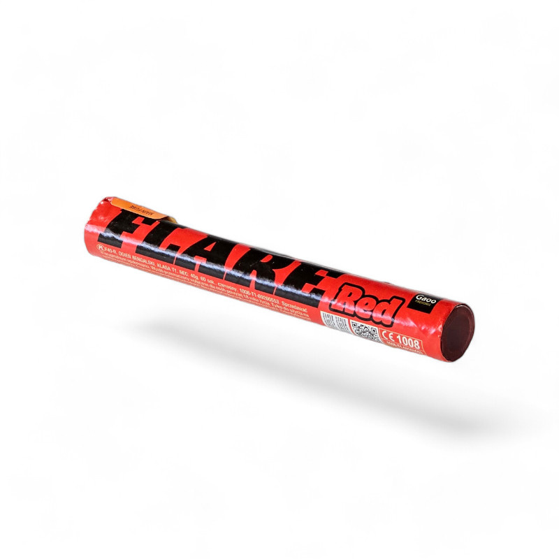 RAUCHFACKEL ROT 60 SEK. F40-R